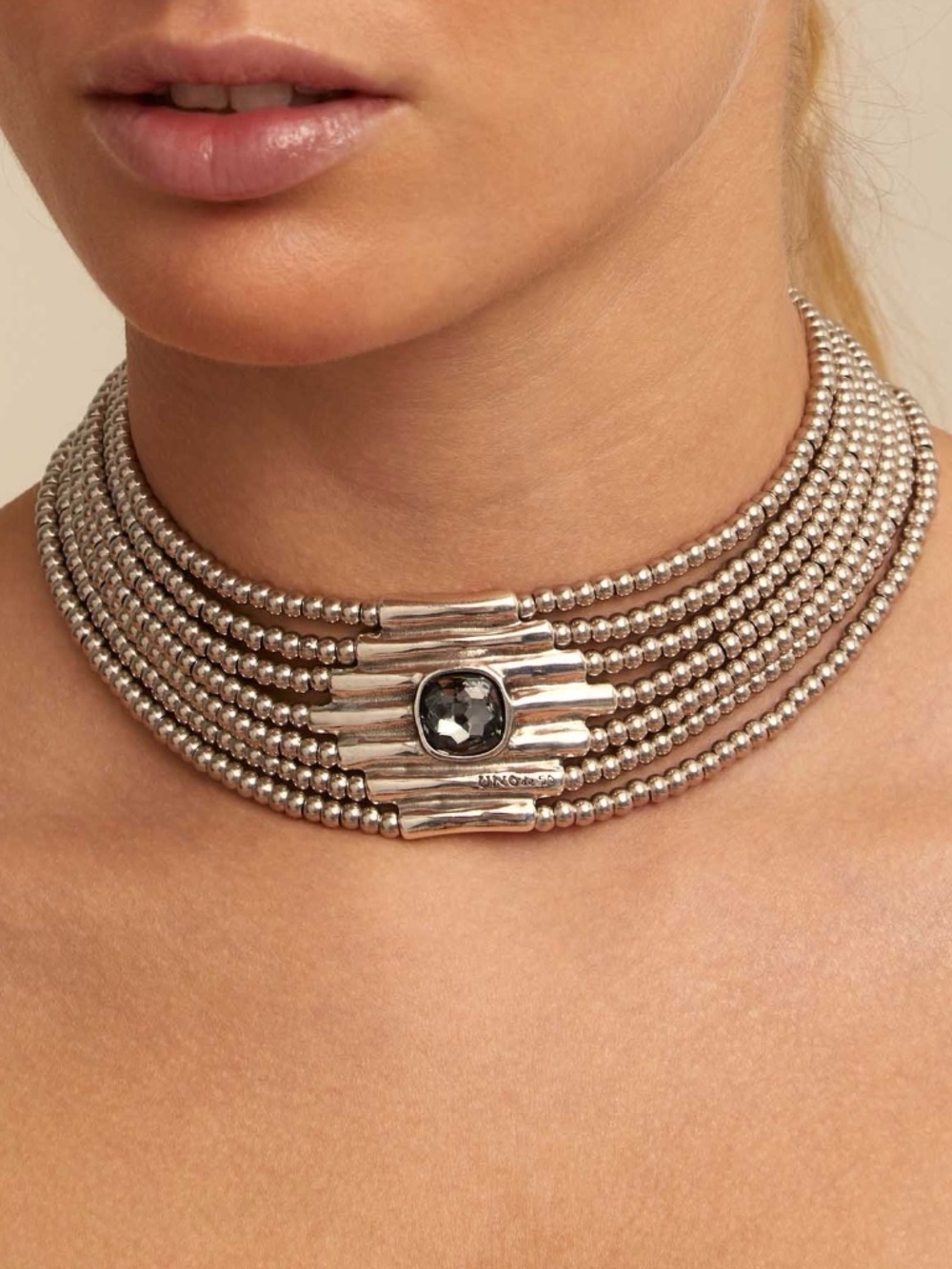 Uno de 50 Infinite Swarovski crystal necklace